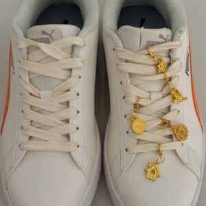wildheart golden (pack of 5) shoe charm